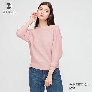 Uniqlo 3D knit sweater